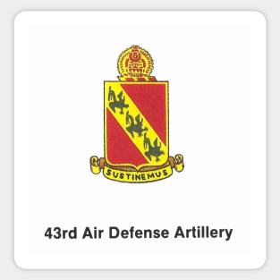 43rd Air Defense Artillery Sticker